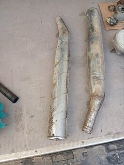 Upravené výfuky jawa 350