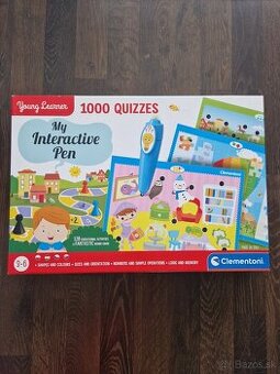 Vzdelavacia hra s interaktívnym perom