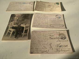 staré  pohľadnice -vojenská pošta -poľná pošta