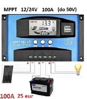 Solarny regulator MPPT-100A