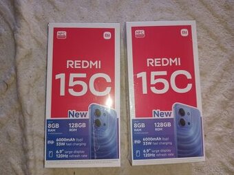 Xiaomi Redmi 15C telefón mobil-nove