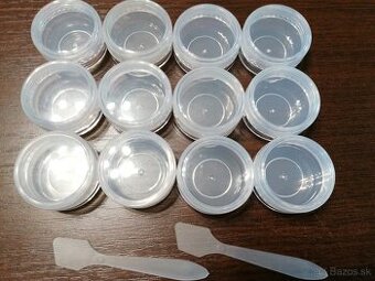 Kozmetické nádobky 12 ks