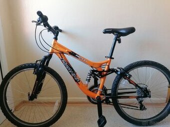 Celoodpruženy horský bicykel