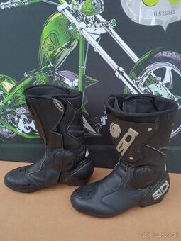 Dámske kožené čižmy Sidi č.38