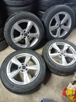 4ks alu disky orig. Audi 5x112 R18 letné 6mm 225/55 r18