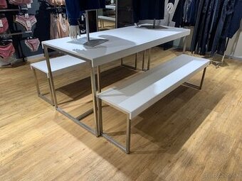 Prezentačná súprava stôl + 2 lavice