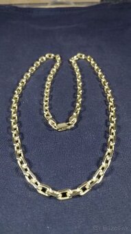 Zlata retiazka 585/14k 50g Pilka