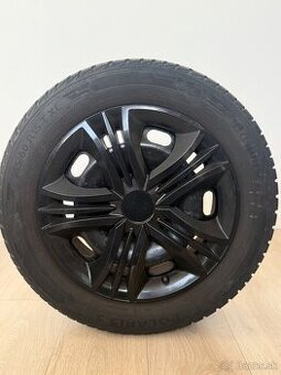 Predám zimnú sadu kolies 185/60 r 15 Barum