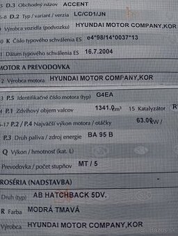 Hyundai Accent 1, 4