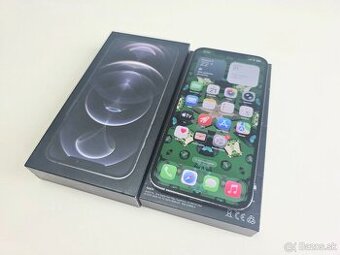 APPLE IPHONE 12 PRO MAX 256GB GRAPHITE ,ZDRAVIE BATERKY 100%