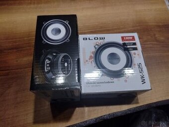 Predám reproduktory BLOW  do auta 130w 4 ohm 13cm
