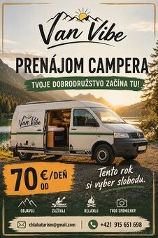 Prenájom Camper VW T5