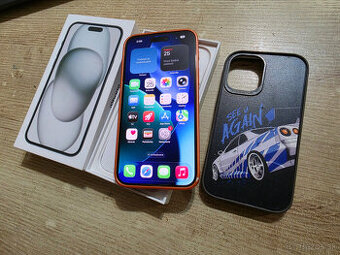 Iphone 15 Plus v top stave na displeji ani ramiku nieje ani