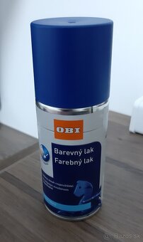 OBI Lak v spreji matný RAL 5010 enziánová modrá 150 ml