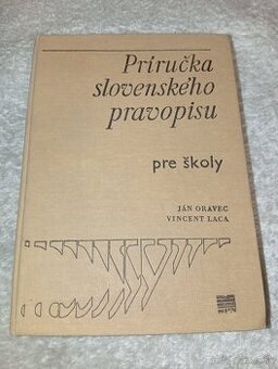 Predám knihu(Príručka slov.pravopisu)