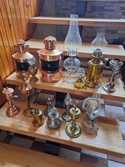Petrolejove lampy.