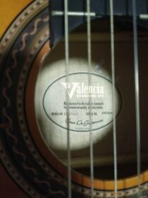 Akustická gitara Valencia - 1