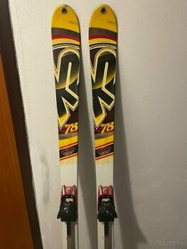 Predám skialp-freeride lyže K2 Shuksan - 1