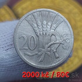 Vzácnější mince Československa - 1