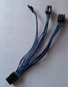 Kabel rozdvojka napájania PCI-Express 8-pin