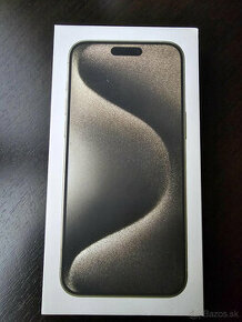 iPhone 15 Pro Max 1TB Natural Titanium NEAKTIVOVANY