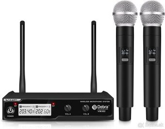 Bezdrôtový mikrofónny systém Debra Audio PRO VM302