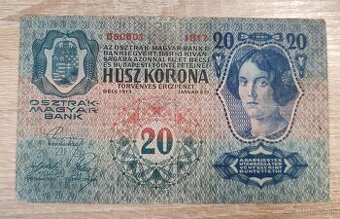 20 koruna, 1913, 1817, Rakúsko Uhorsko