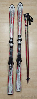 Lyže VOLKL Supersport S2 163 cm, Marker Motion LT, palice