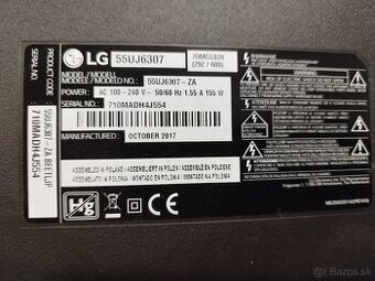 LG 55UJ6307 nahradne diely