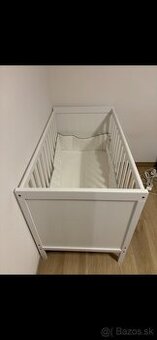 Sundvik detska postielka s matracom IKEA