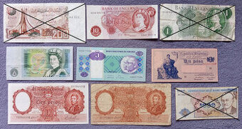 Bankovky z obehu svet 1