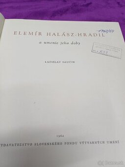 Predám knihu elemir- halasz-hradil