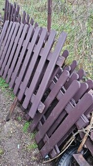 Drevený plot 178 x 80 cm