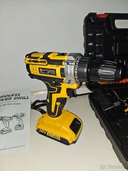 Aku vŕtačka Uťahovak 2x bateria