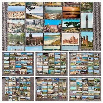 Retro pohľadnice socializmus Poľsko - 184 kusov