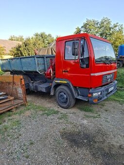 Man l2000 hydraulicka ruka fassi + lanovy nosič kontajnerov