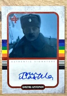 Podpísaná karta stranger things