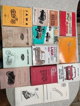 Predám auto moto  historickú literatúru servisné manuály