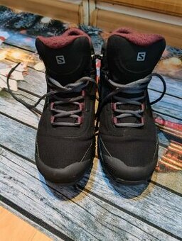 Predám kvalitné turistické boty Salomon SHELTER CS WP W