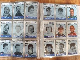 Predám kartičky Formula 1