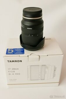 Predám objektív Tamron 17-28mm F2.8 Di III RXD Sony FE