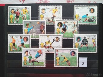 Poštové známky č.1004 - ÁZIA I. - 20 ks sérií