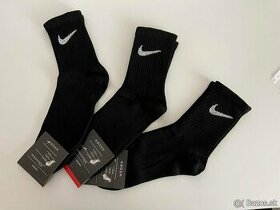 Nike Ponožky cierne vel.36-40 a 41-45