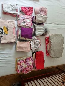 Balík dievčenského oblečenia 110-116