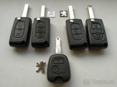obal kľúča 2, 3 a 4 tlačidl. PEUGEOT / CITROEN s logom