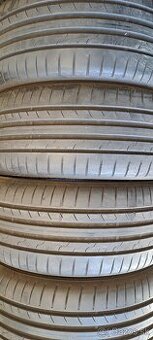Predám 4ks jazdené letné 225/45r17-91W Dunlop