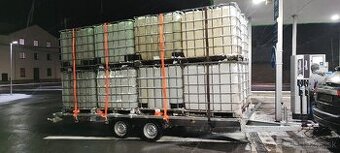 Ibc kontajner nádrž na vodu 1000l 600l