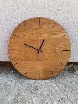 Dubové hodiny 50cm
