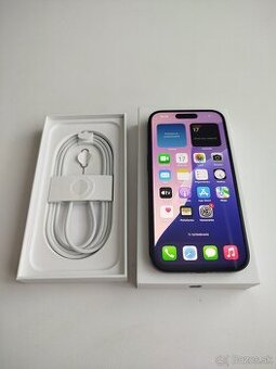 Iphone 16 black 256 GB, záruka 2 roky