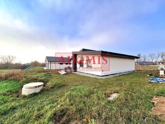 4-izbový tehlový bungalov 648m2 Ruskov,2x kúpeľňa,rekuperáci